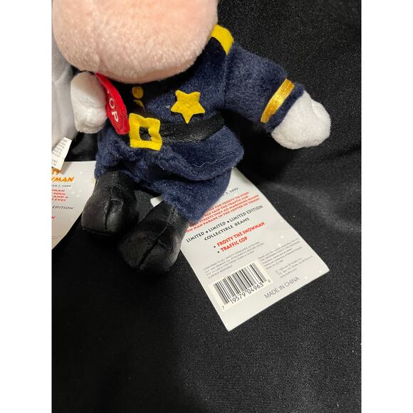 Frosty The Snowman CSV Exclusive 1999 - Frosty & Traffic Cop Plush Set WITH TAGS - Picture 4 of 6